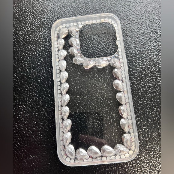 Bling Rhinestone Case For Iphone 15 Pro - Picture 4 of 5